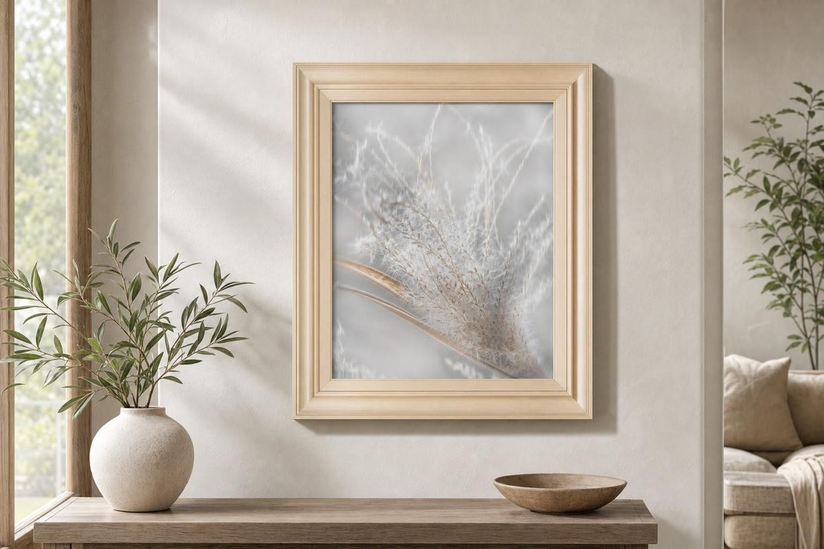 22x26 Summer Wisps II By Irene Weisz - Silver