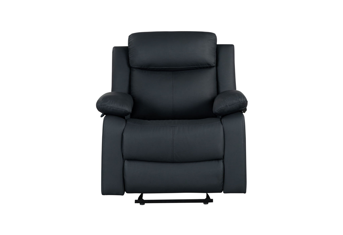 U6026 - Glider Recliner With LED - Black