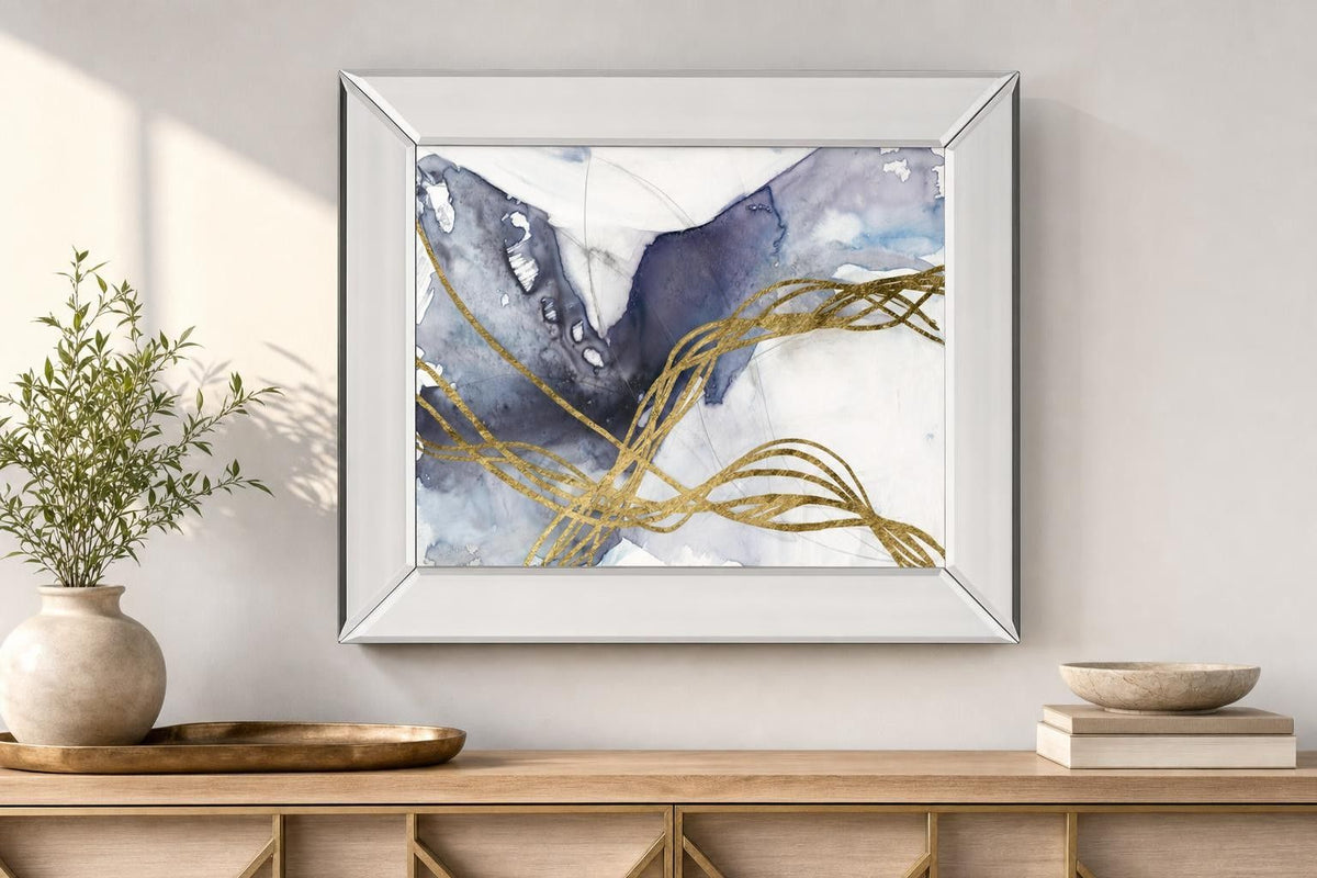 Agate Wave IV By Jennifer Goldberger - Dark Gray