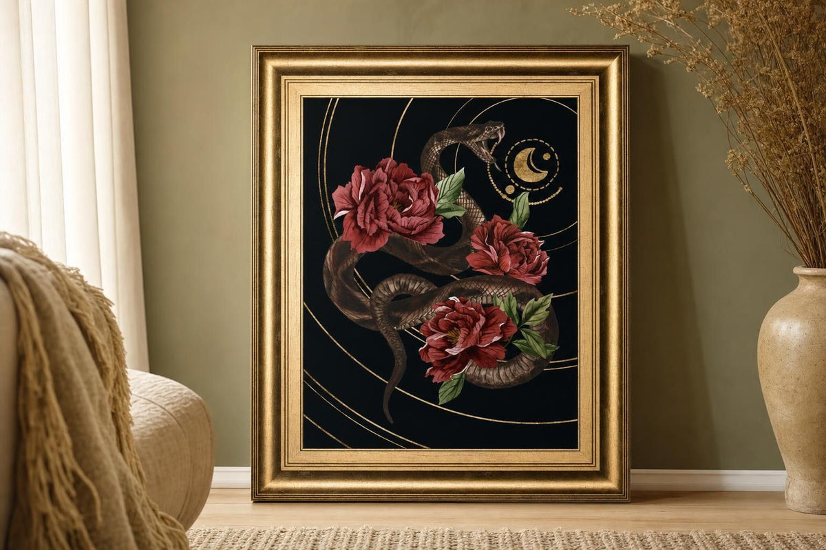 22x26 Burn and Shine I By Melissa Wang - Black