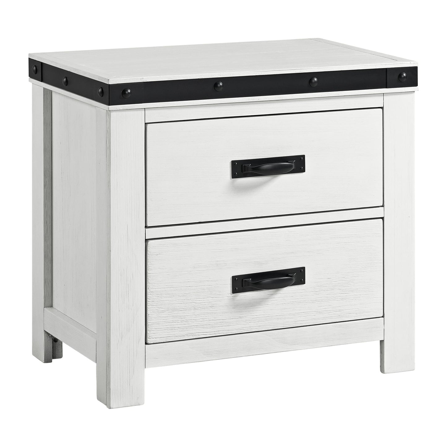 Wade - Youth 2-Drawer Nightstand - White