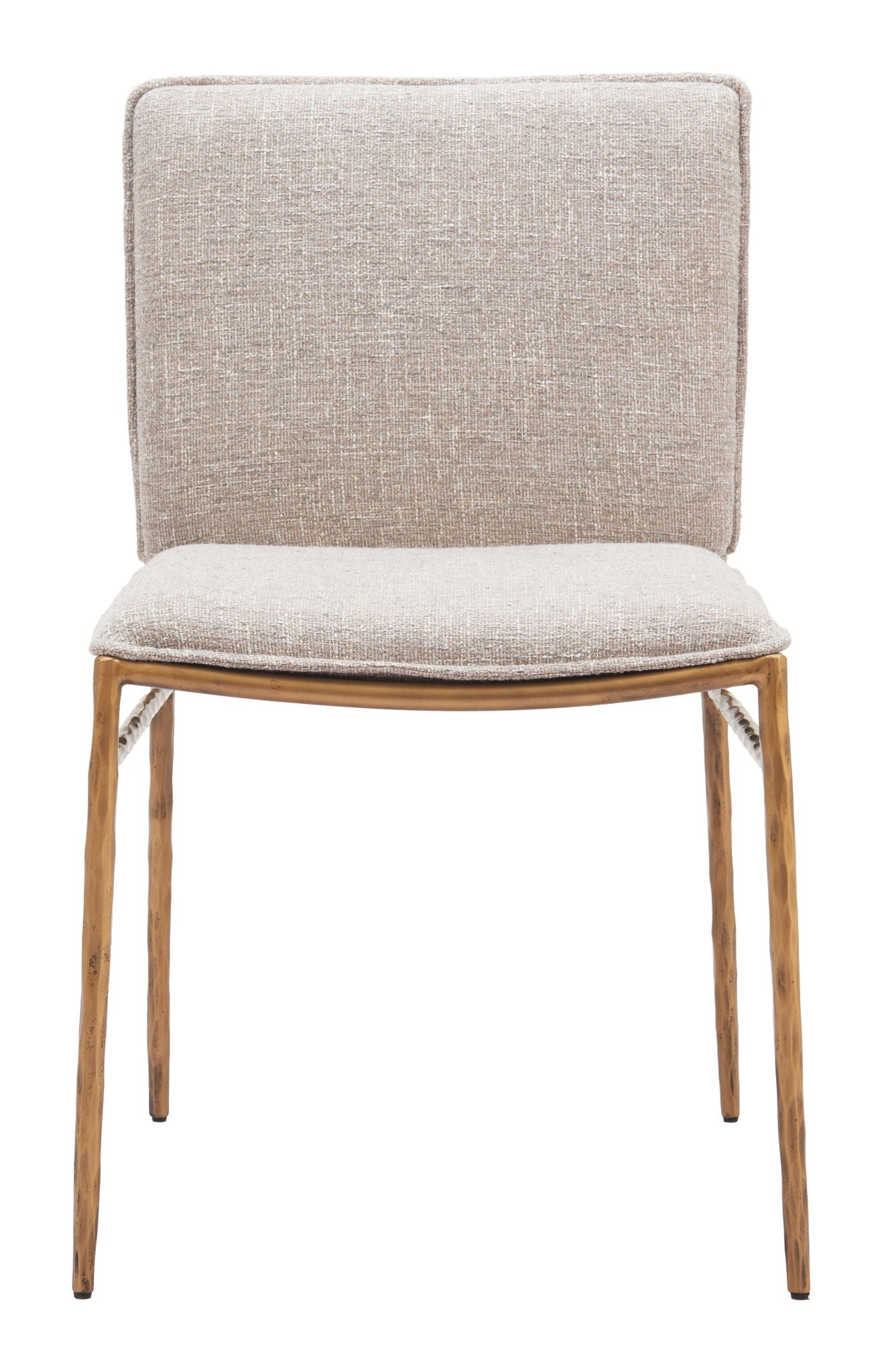 Nordvest - Dining Chair - Beige / Gold