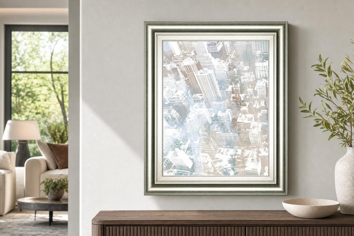 22x26 Empire View I By DanMeneely - Silver