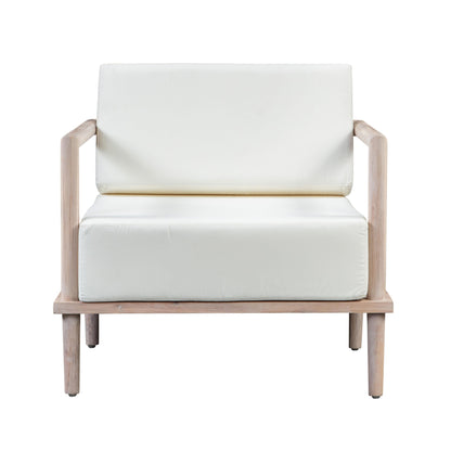 Emerson - Outdoor Lounge Chair - Cream