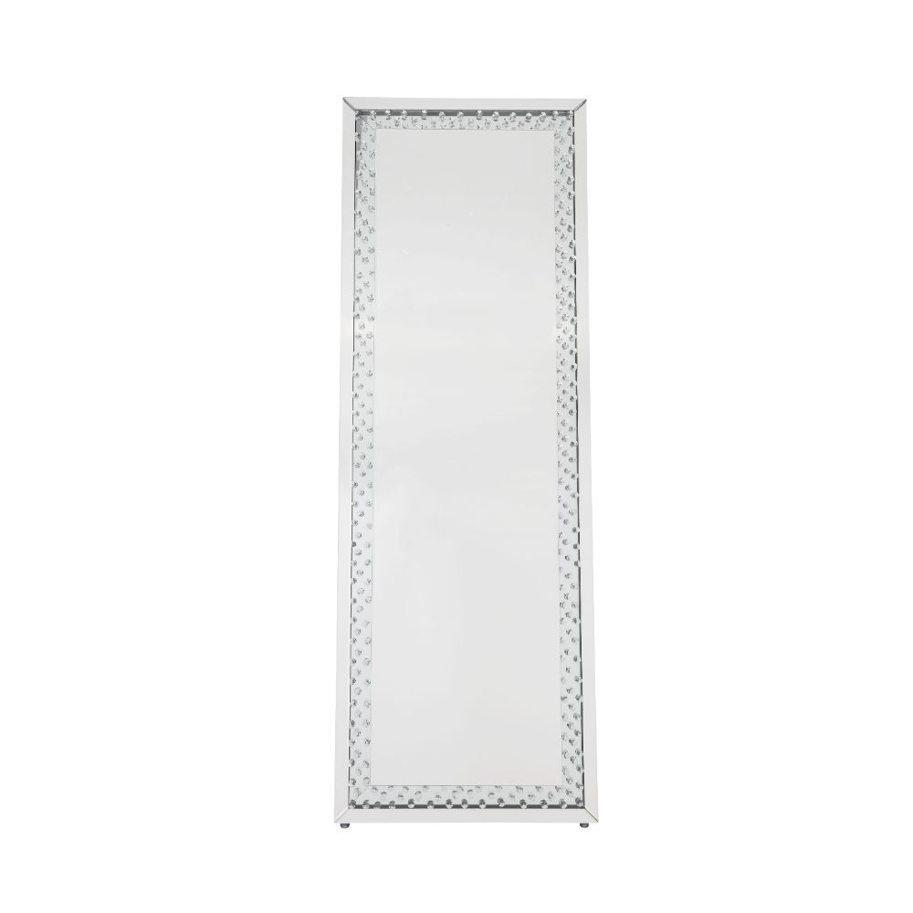 Nysa - Accent Mirror - Mirrored & Faux Crystals
