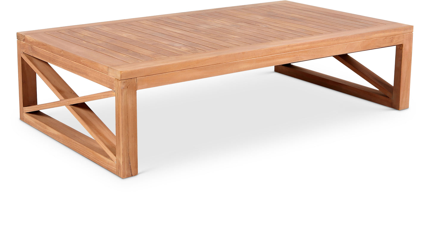 Anguilla - Teak Outdoor Coffee Table - Natural