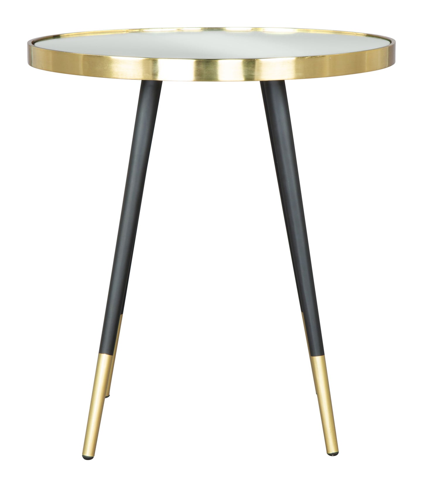 Particle - Side Table - Black & Gold