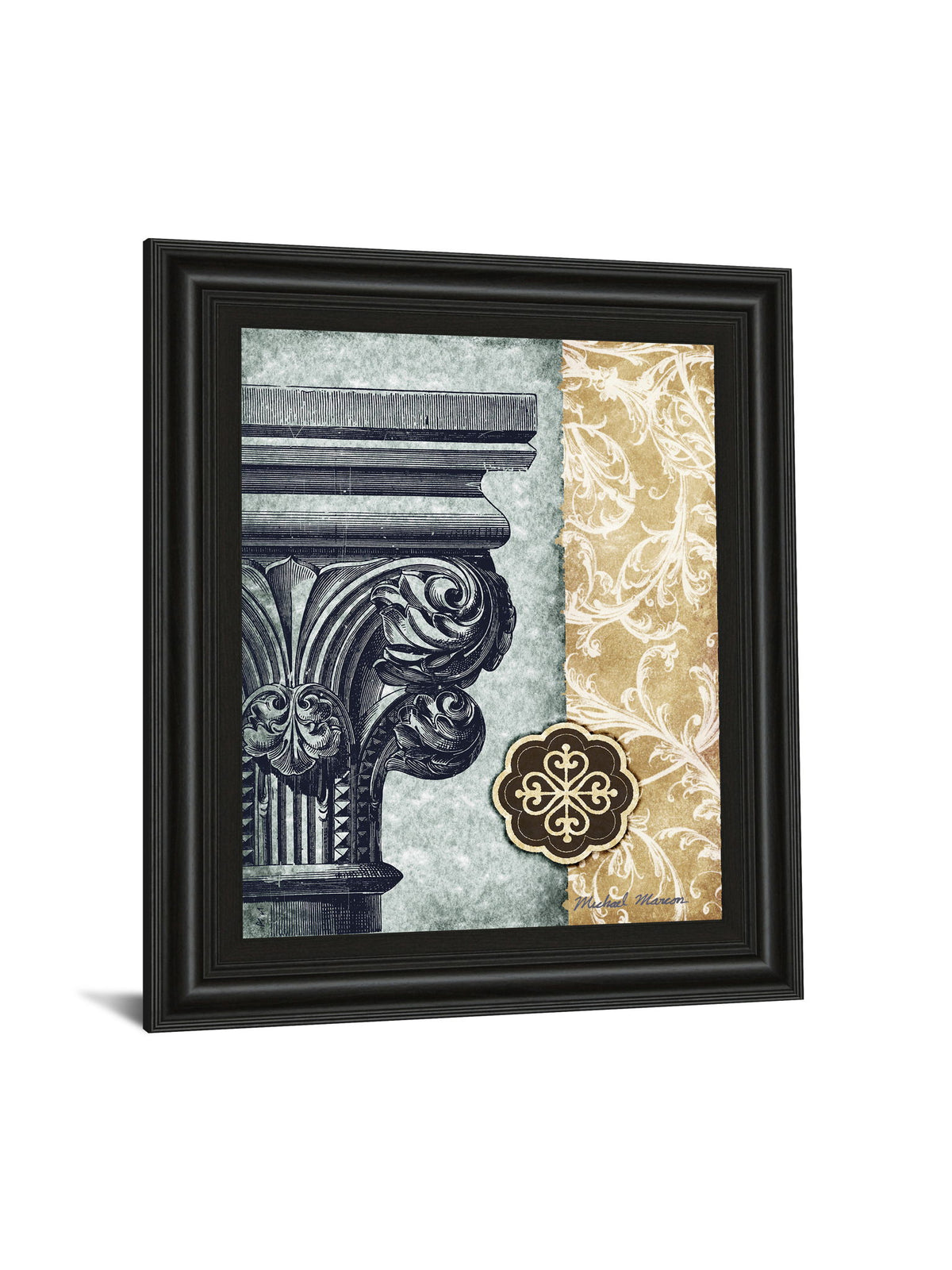 Fomanesque Il By Michael Marcon - Framed Print Wall Art - Beige