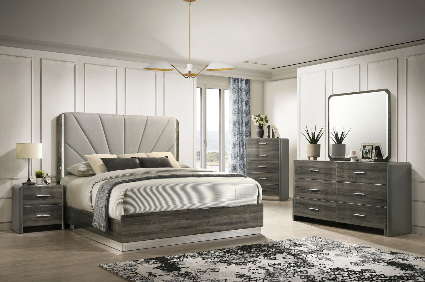 Venice - Dresser - Gray
