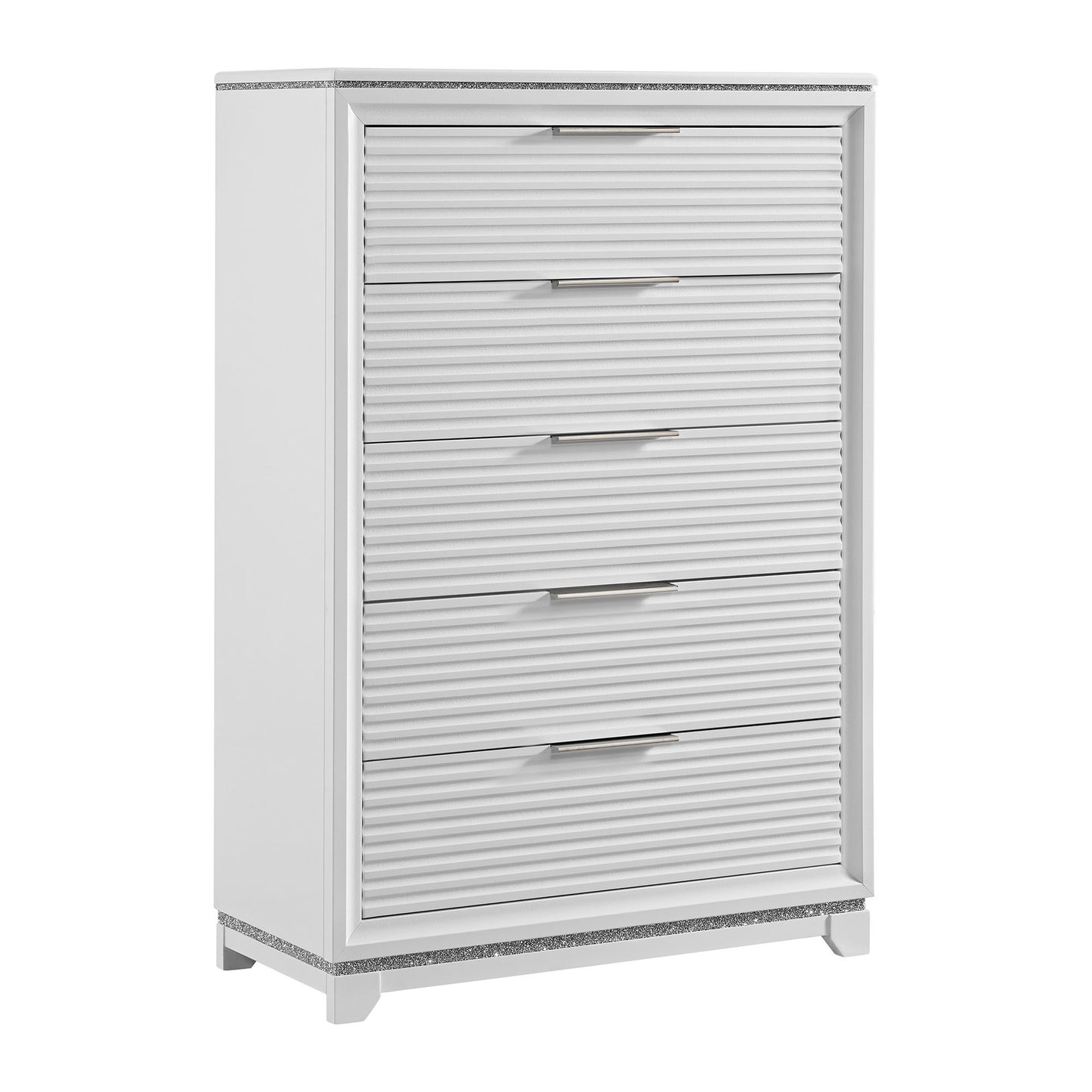 Denmark - 5-Drawer Chest - White
