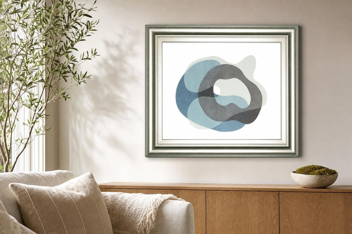22x26 Homage to Eames I By Rob Delamater - Dark Gray