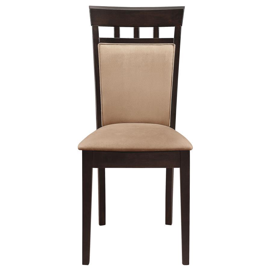 Gabriel - Closed Back Side Chairs (Set of 2) - Cappuccino