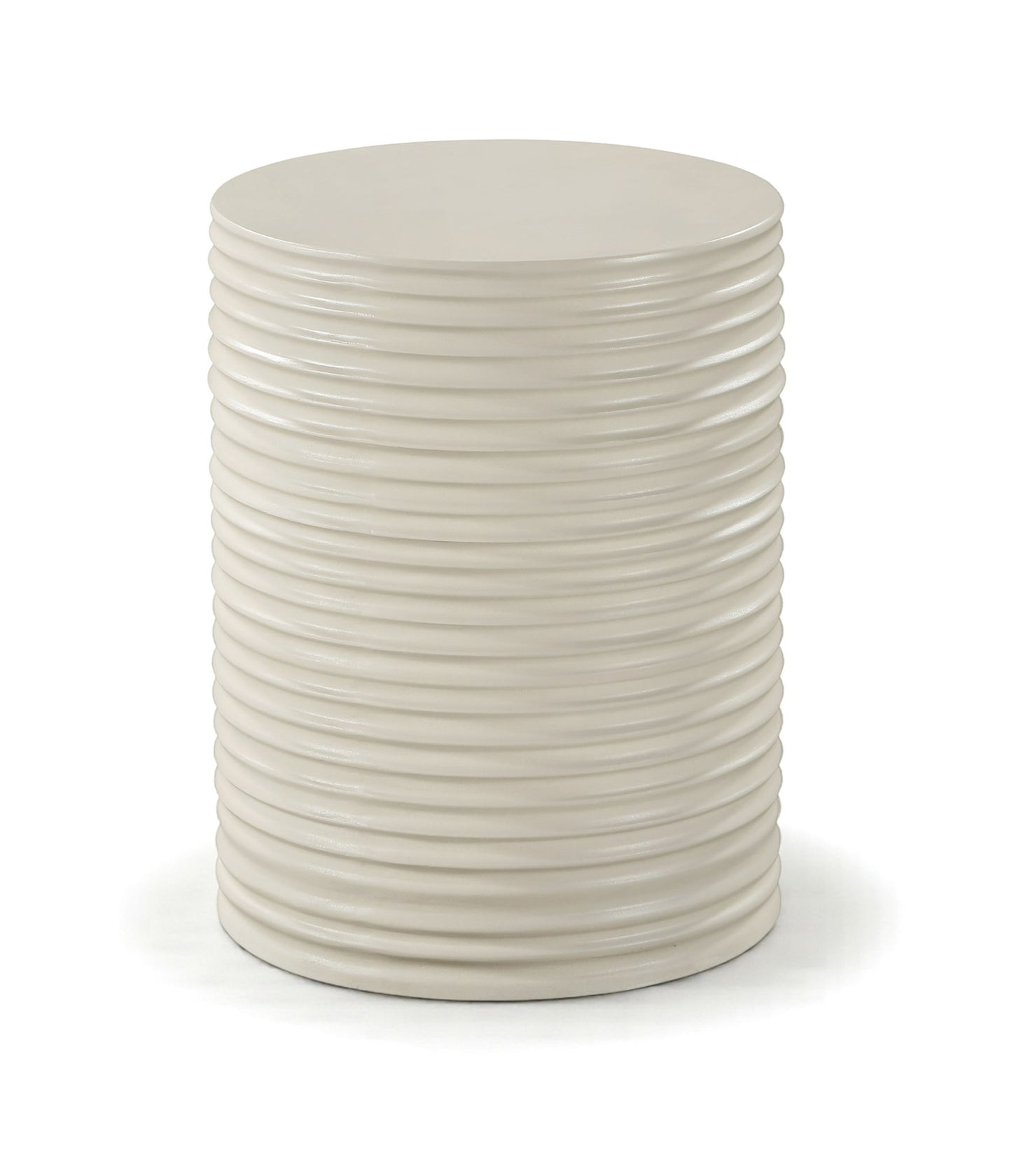 Nobi - Concrete End Table - Taupe