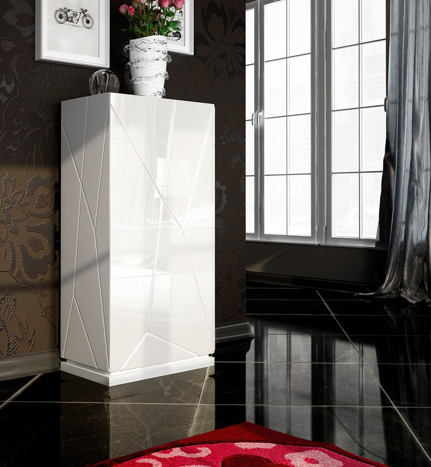 Kiu - Accent Chest - White