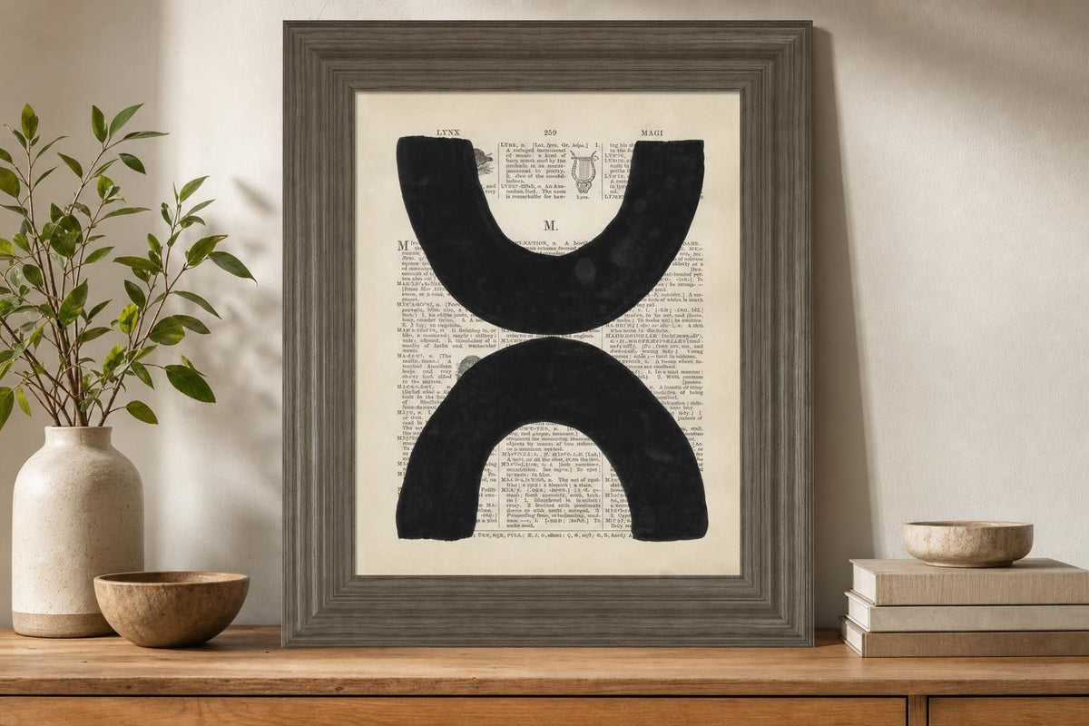22x26 Modern Definition VII By Renee W. Stramel - Beige