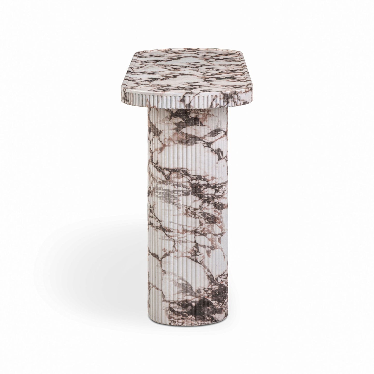 Darcy - Faux Capraia Console Table - Breccia