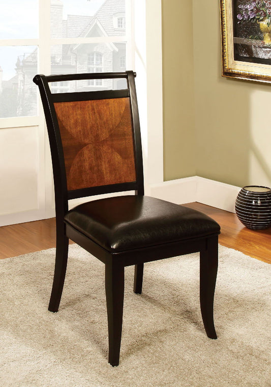 Salida - Side Chair (Set of 2) - Espresso / Black