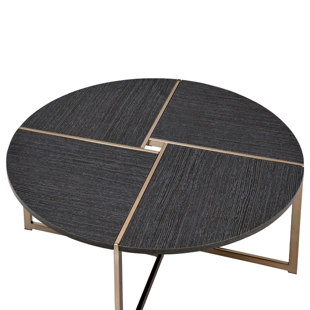 Bromia - Coffee Table - Black & Champagne