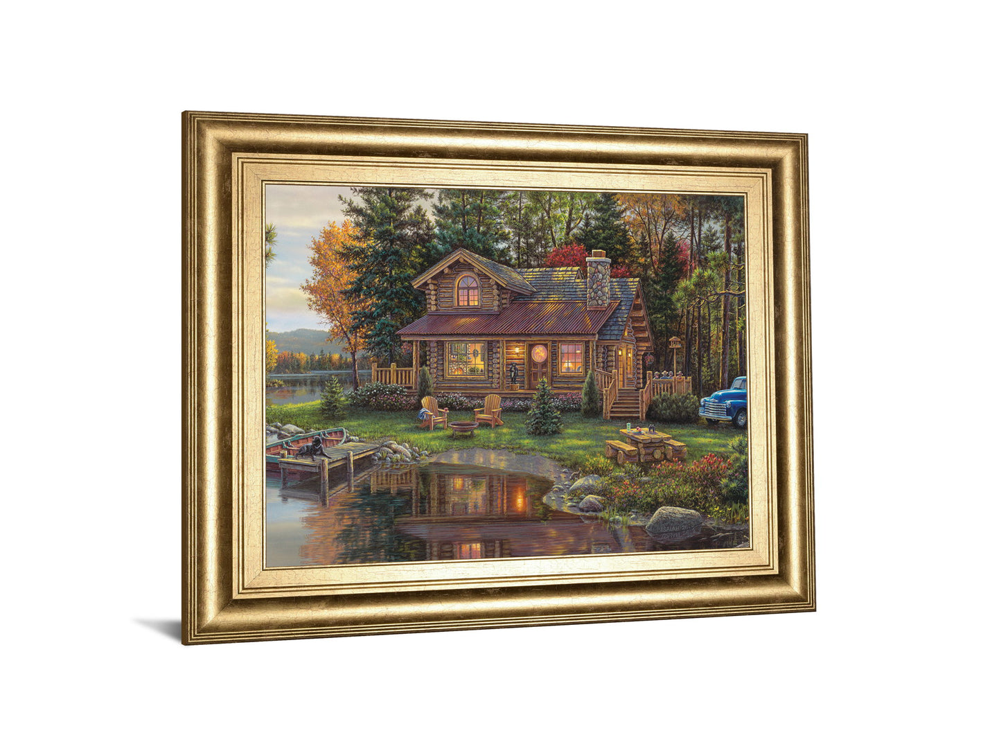 Peace Like A River Cabin By Kim Norlien - Light Brown