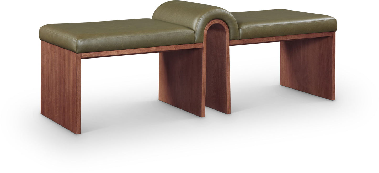 Delphine - Bench - Walnut Base