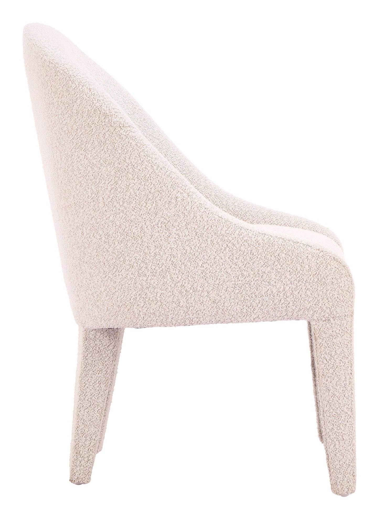 Domo - Dining Chair - White / Ivory