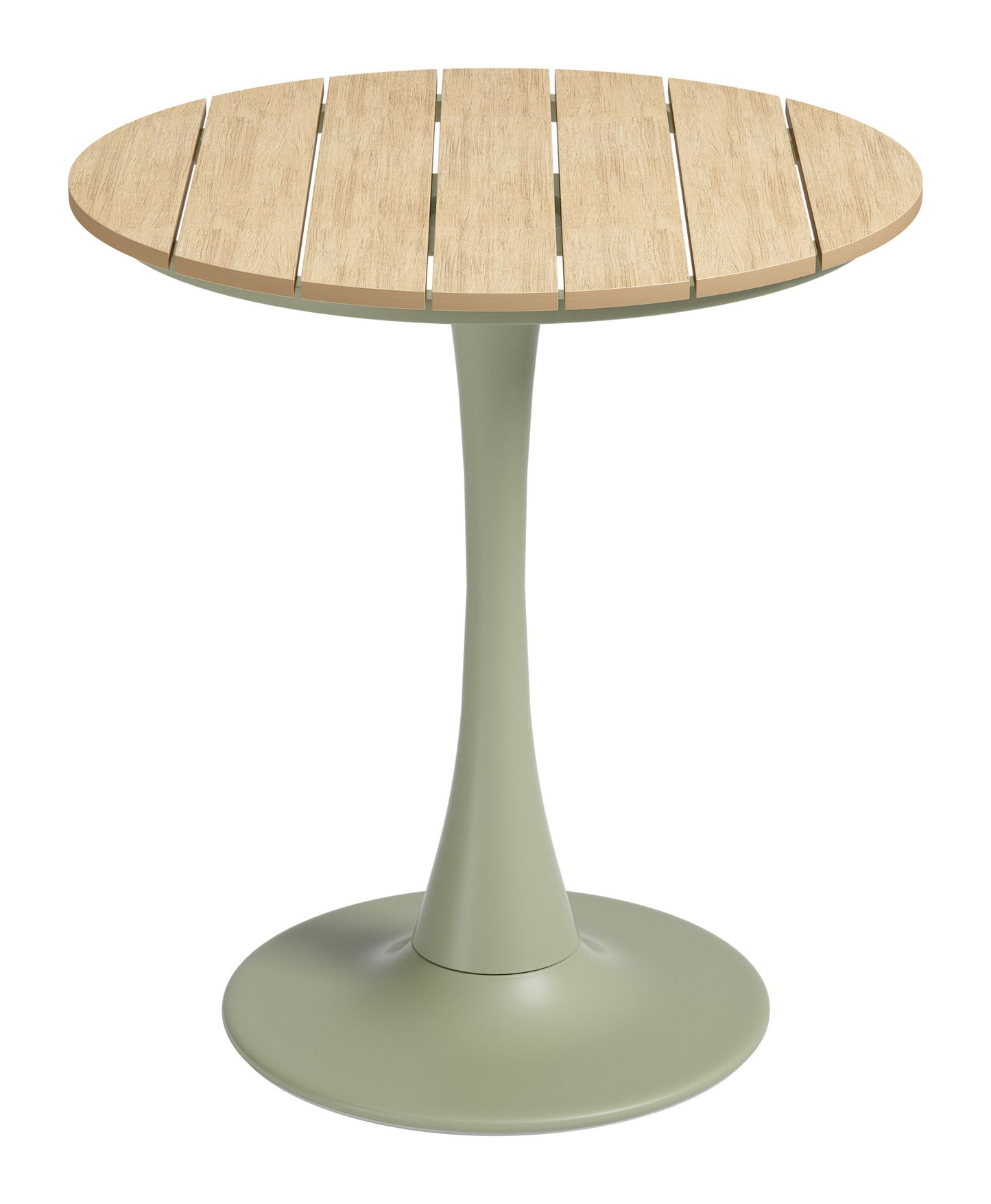 Oswego - Bistro Table - Light Brown / Green