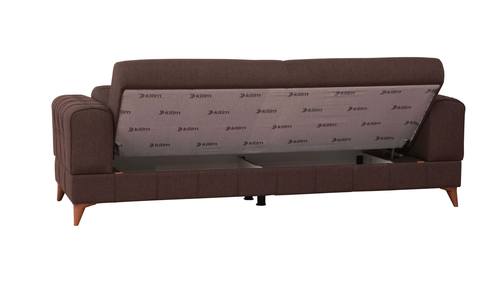 2Pc Brown Convertible Living Room - Floor Sample