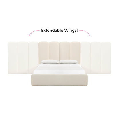 Palani - Boucle Bed With Wings