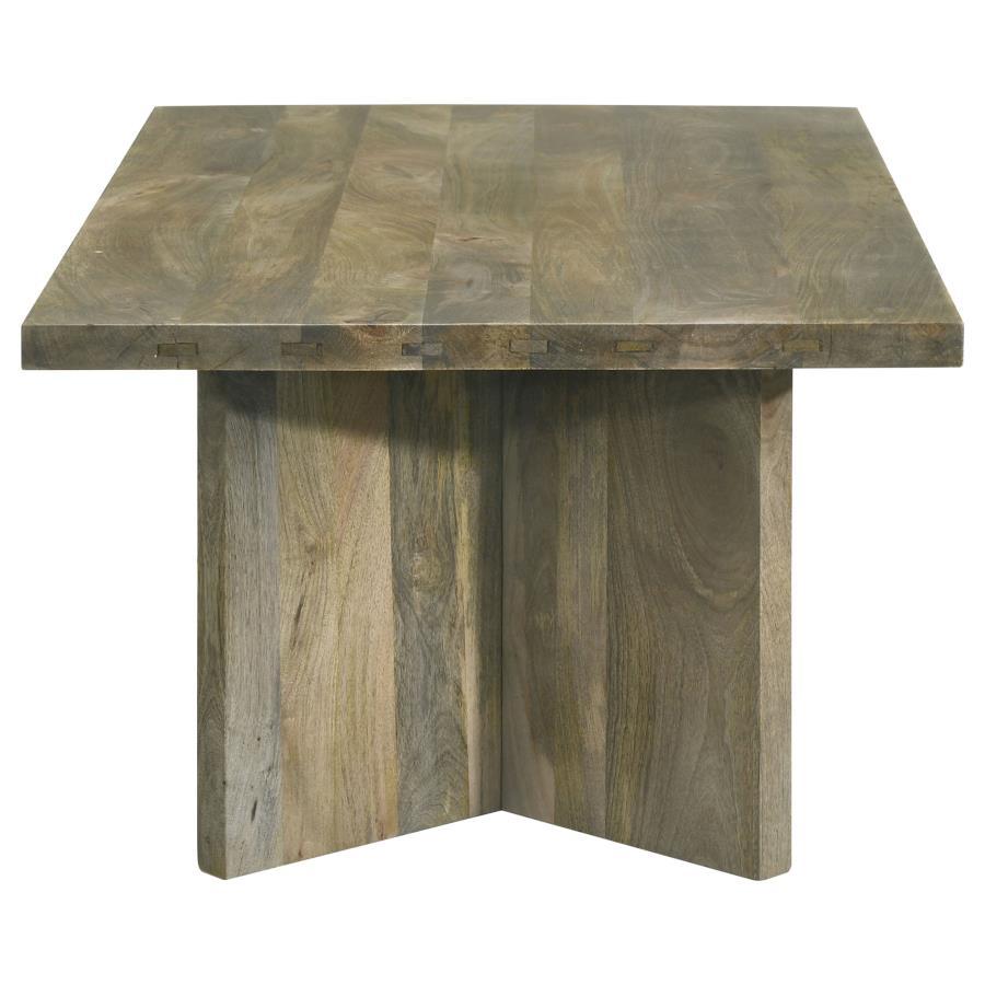 Andando - Rectangular Solid Wood Coffee Table - Mango Brown