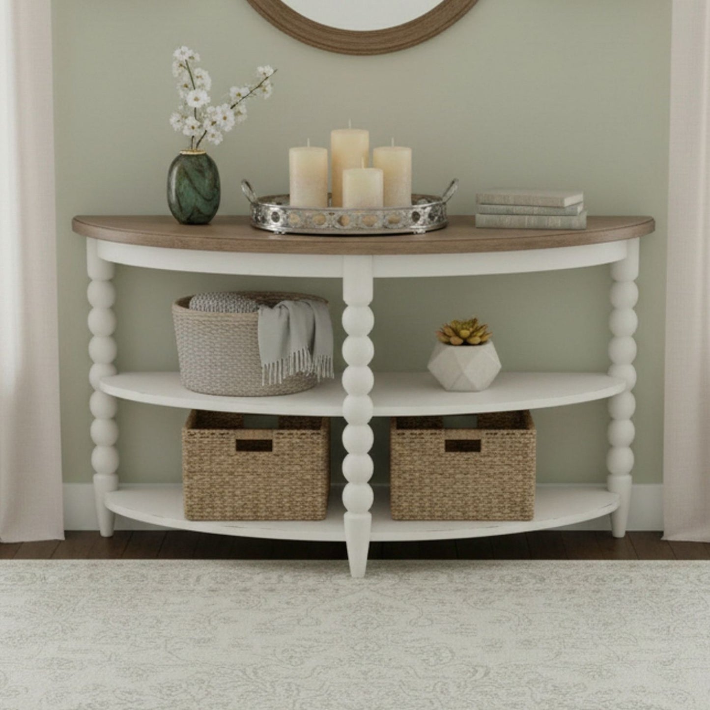 Turnberry Park - Sofa Table - White