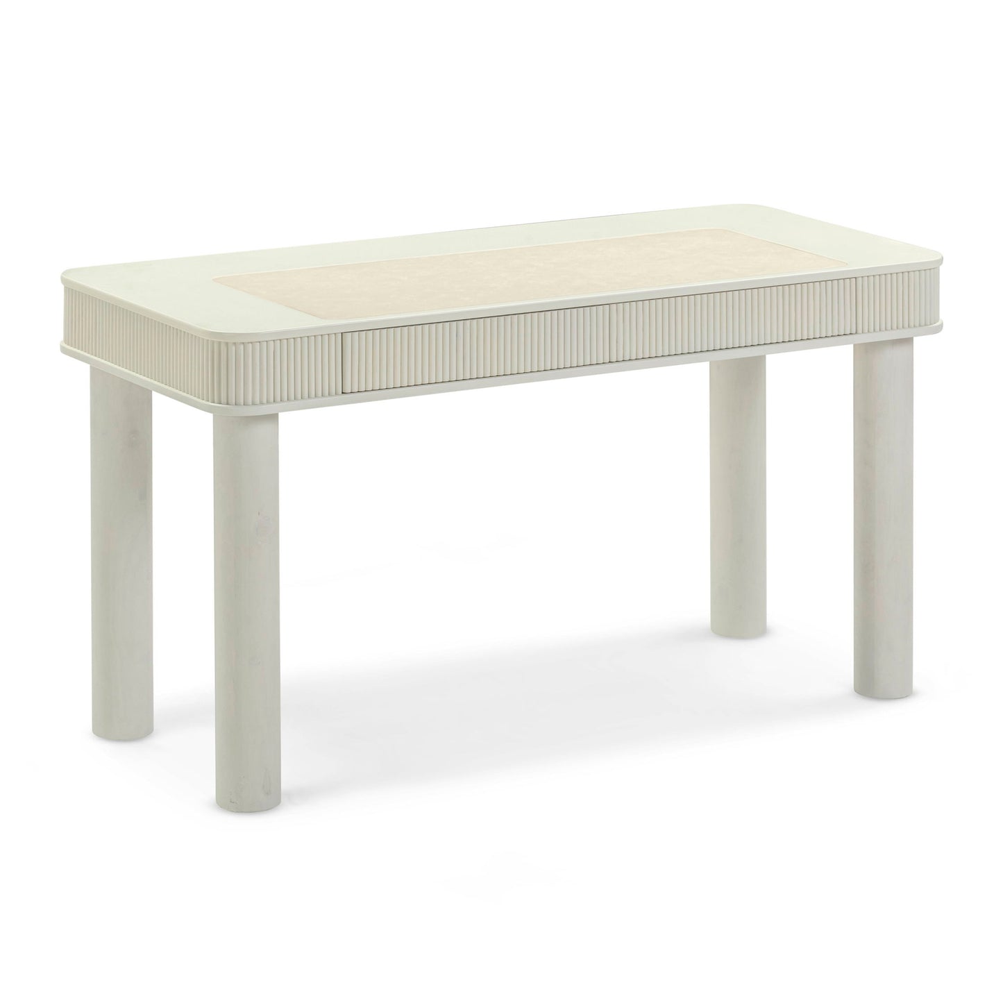 Sarah - Executive Work Desk - Cream
