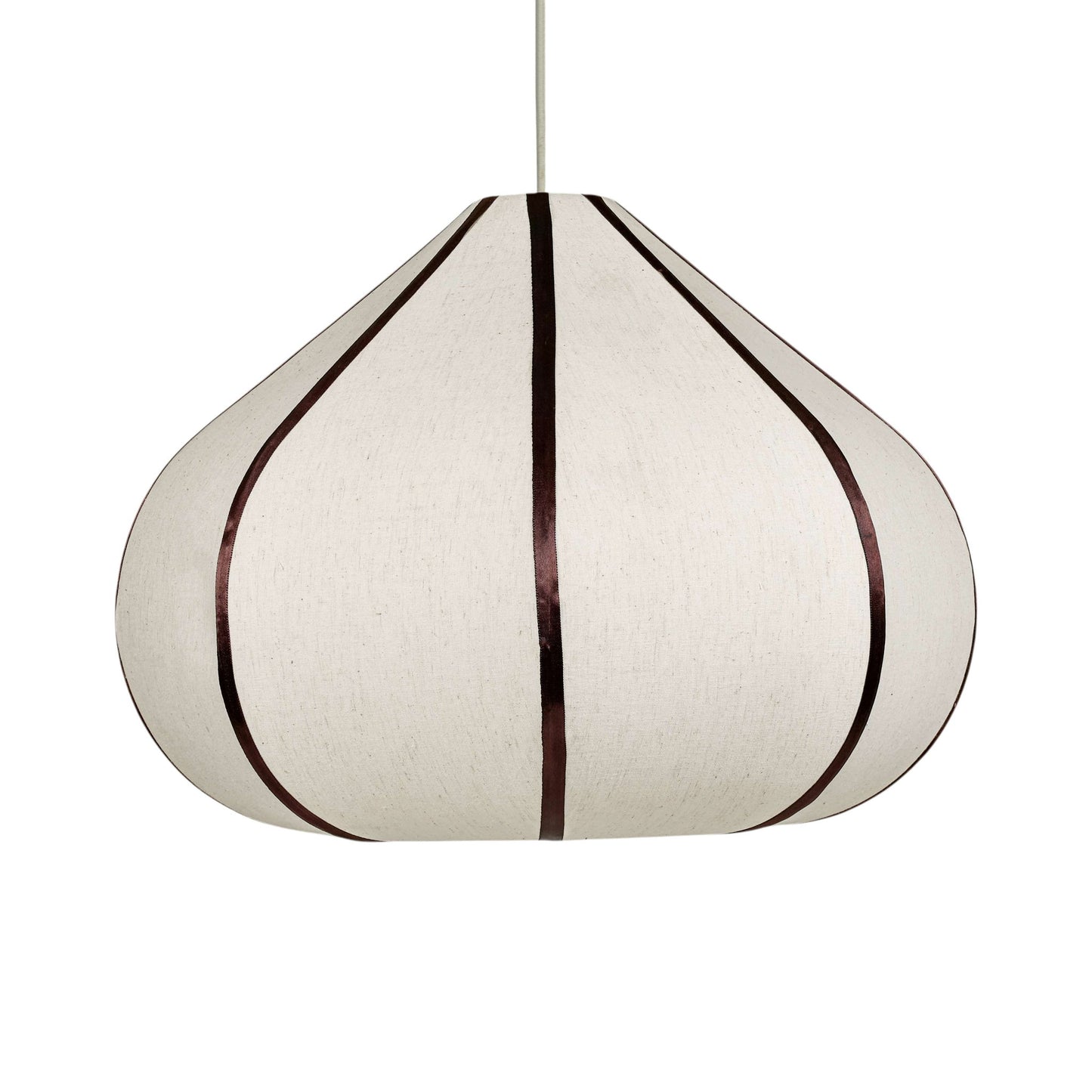 Josephine - Teardrop Pendant Lamp - Chocolate Brown