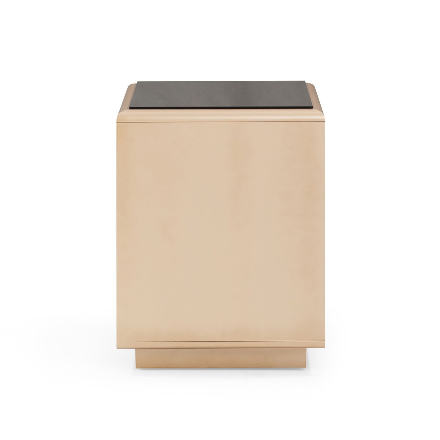 Martha - Mirrored Nightstand - Taupe
