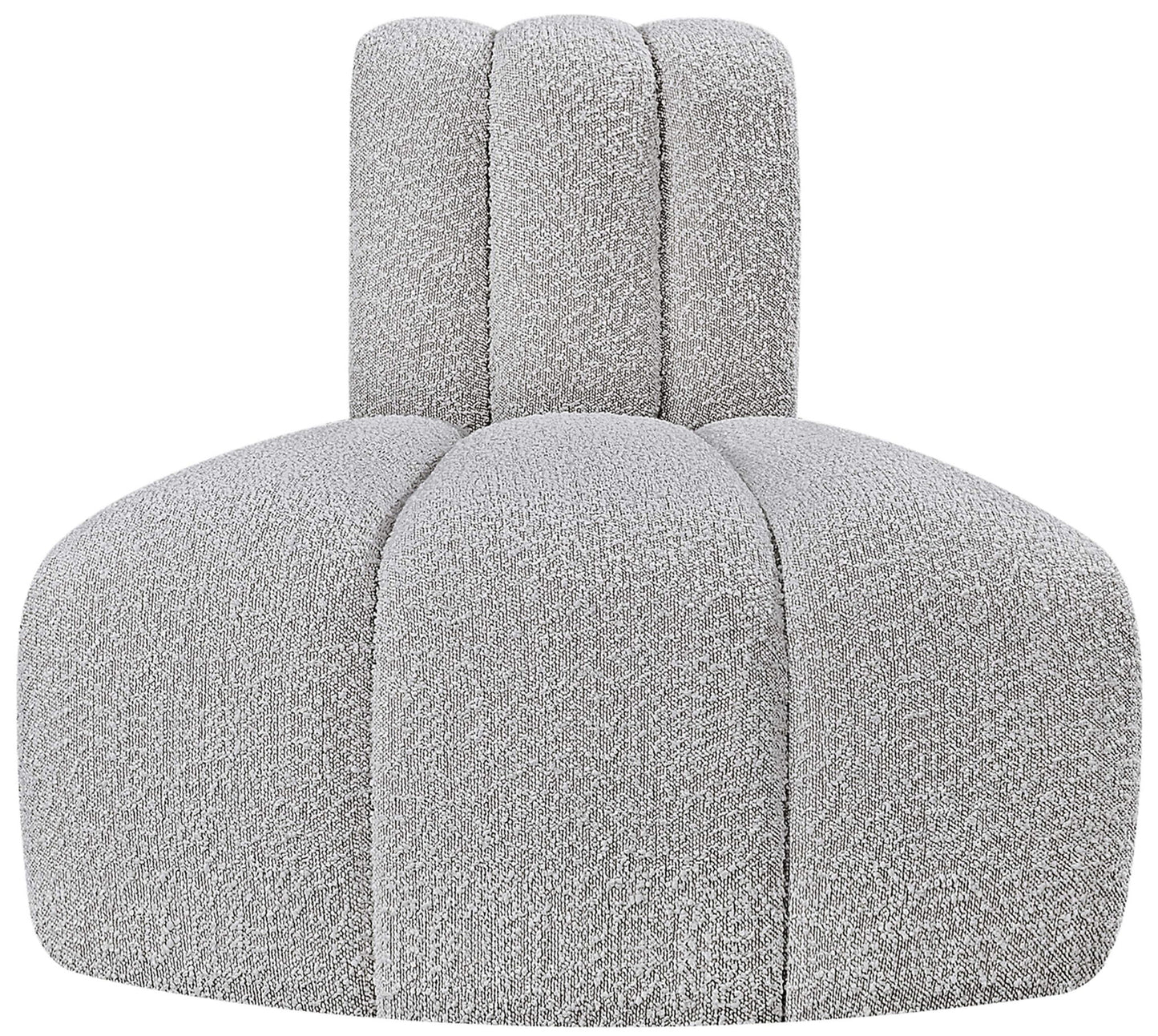 Arc - Boucle Fabric Reverse Corner