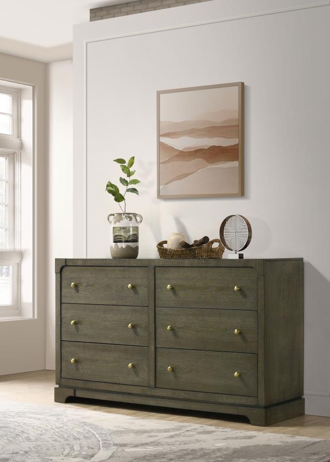 Gran Park - 6-Drawer Dresser Cabinet