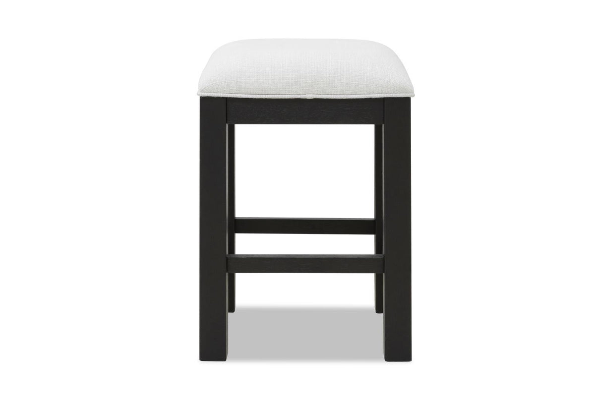 Today's Traditions - Upholstred Backless Counter Stool - Blacksmith