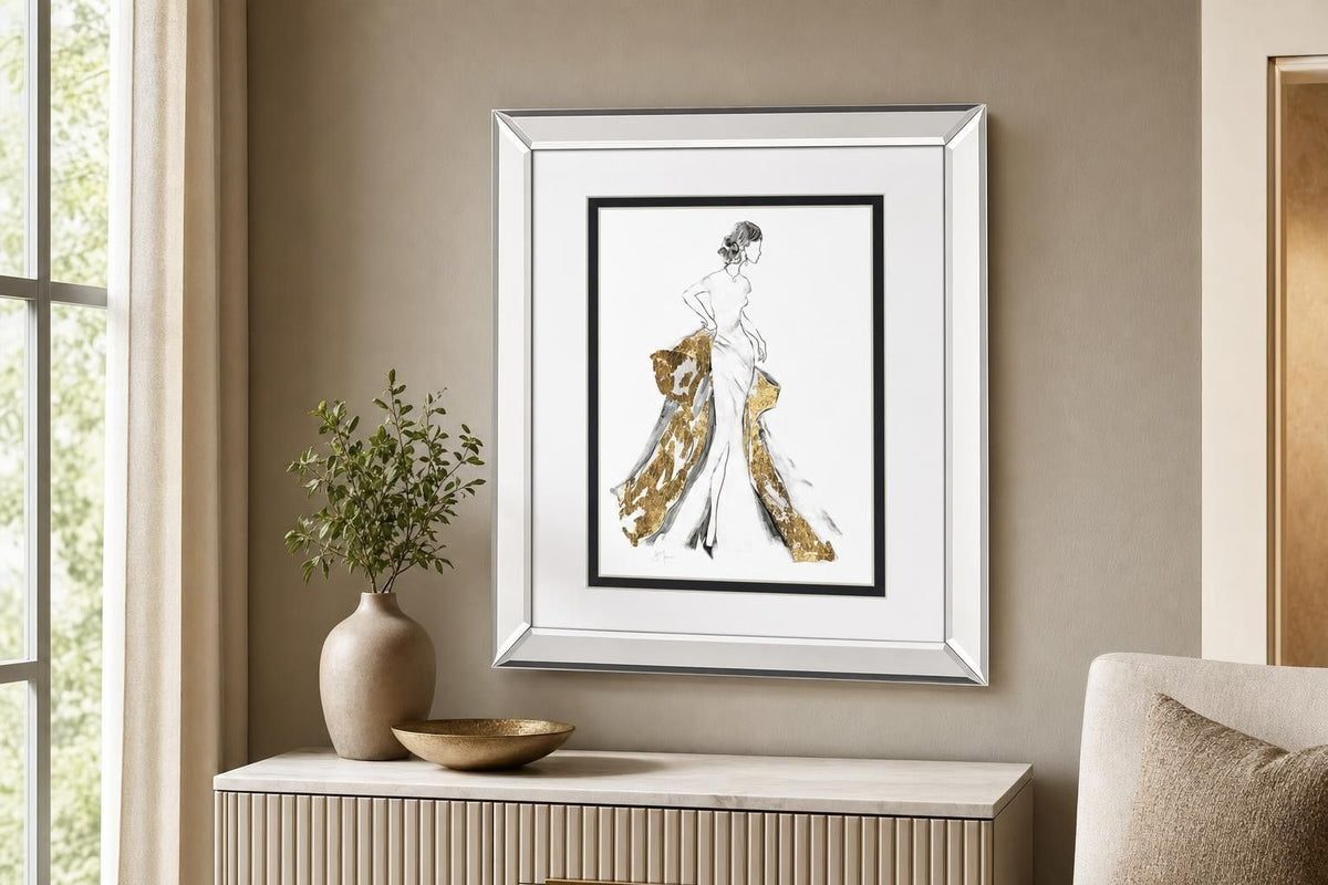 All That Glitters I By Tava Studios - White