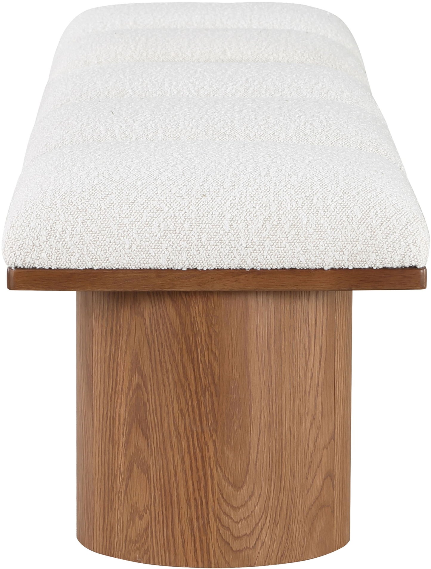 Pavilion - 5 Piece Modular Bench With Walnut Base