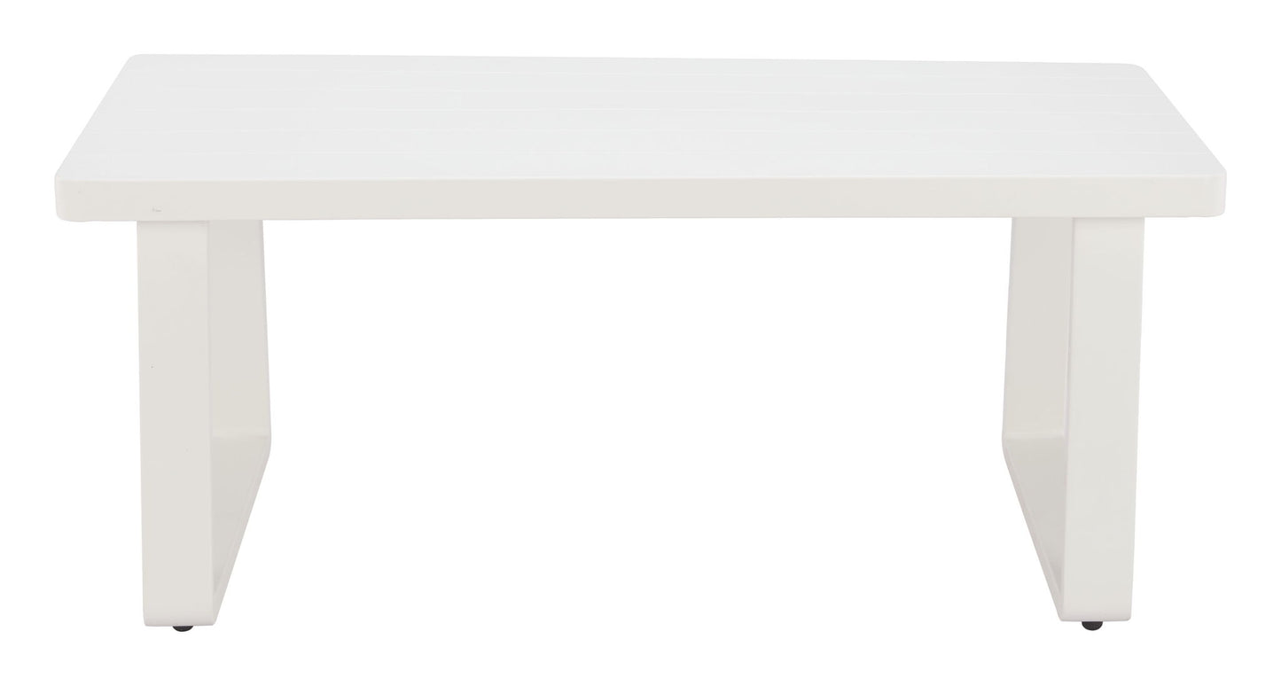 Welt - Outdoor Coffee Table - White