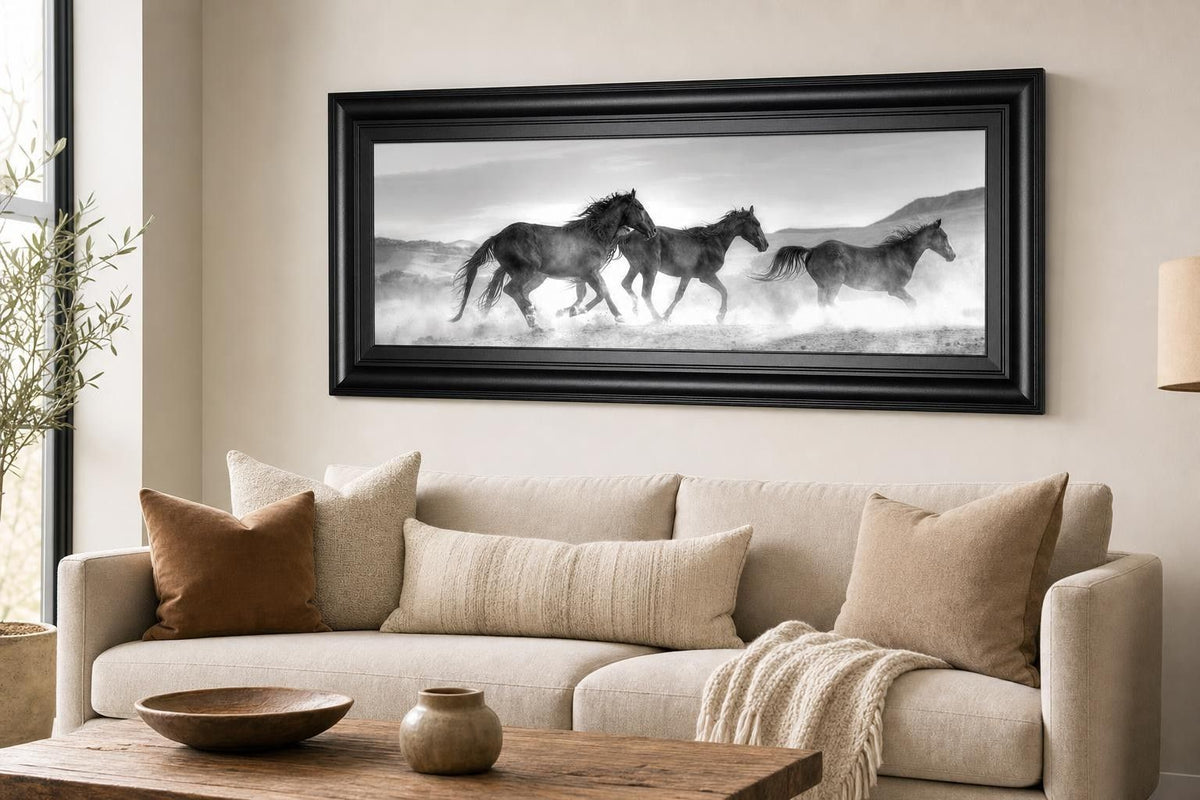 18x42 Rolling By By Jg Studios - Dark Gray