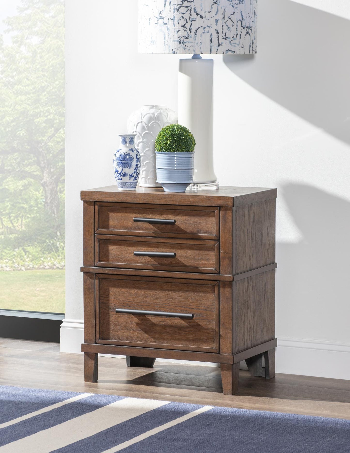 Horizons - 2 Drawers Nightstand