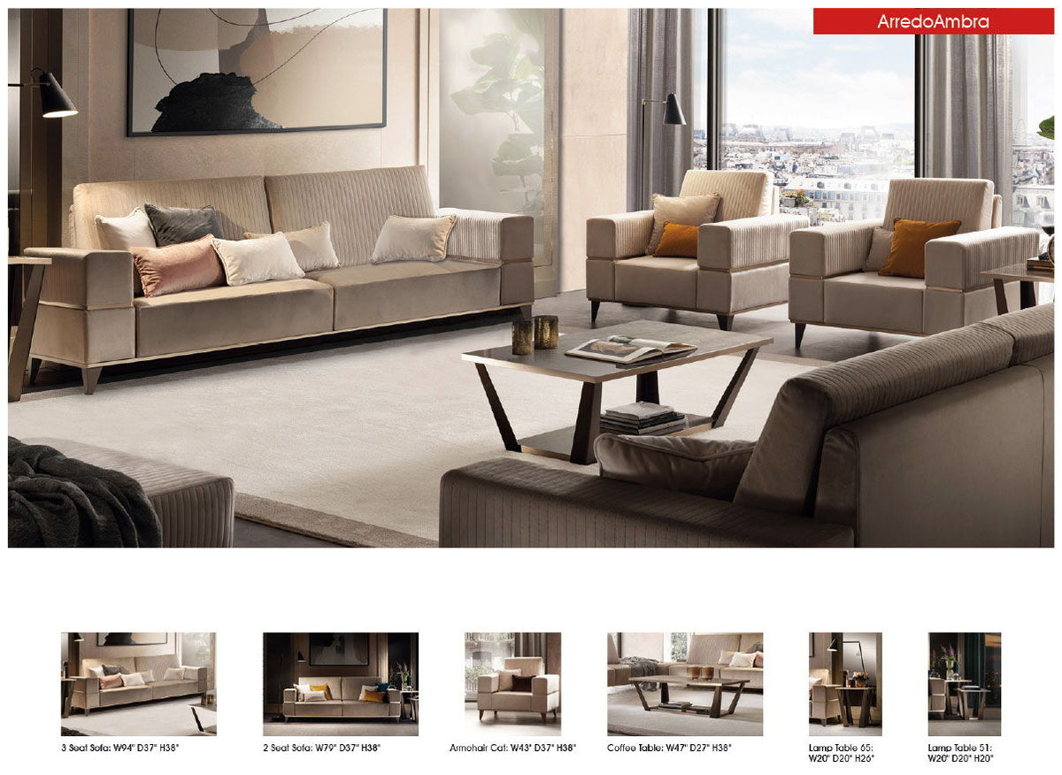 ArredoAmbra - Armchair Special - Beige
