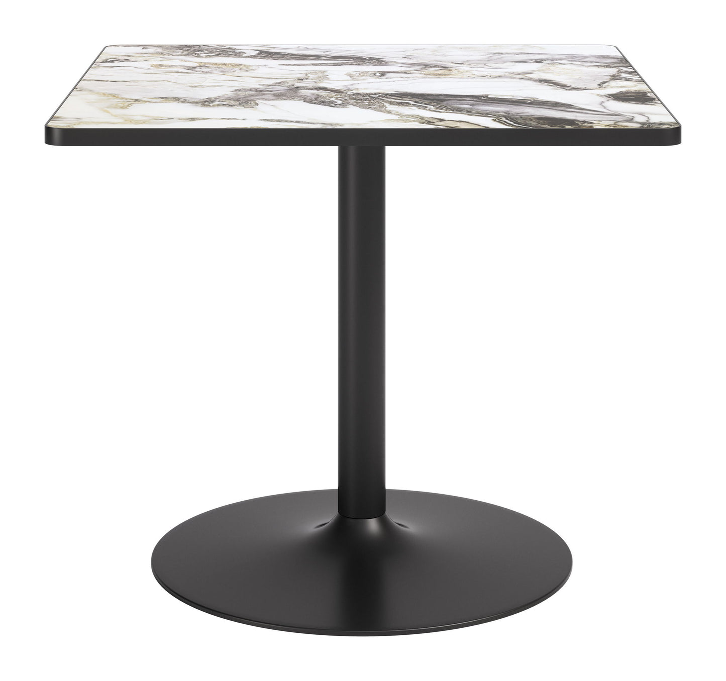 Caliza - Dining Table - Gray / Black