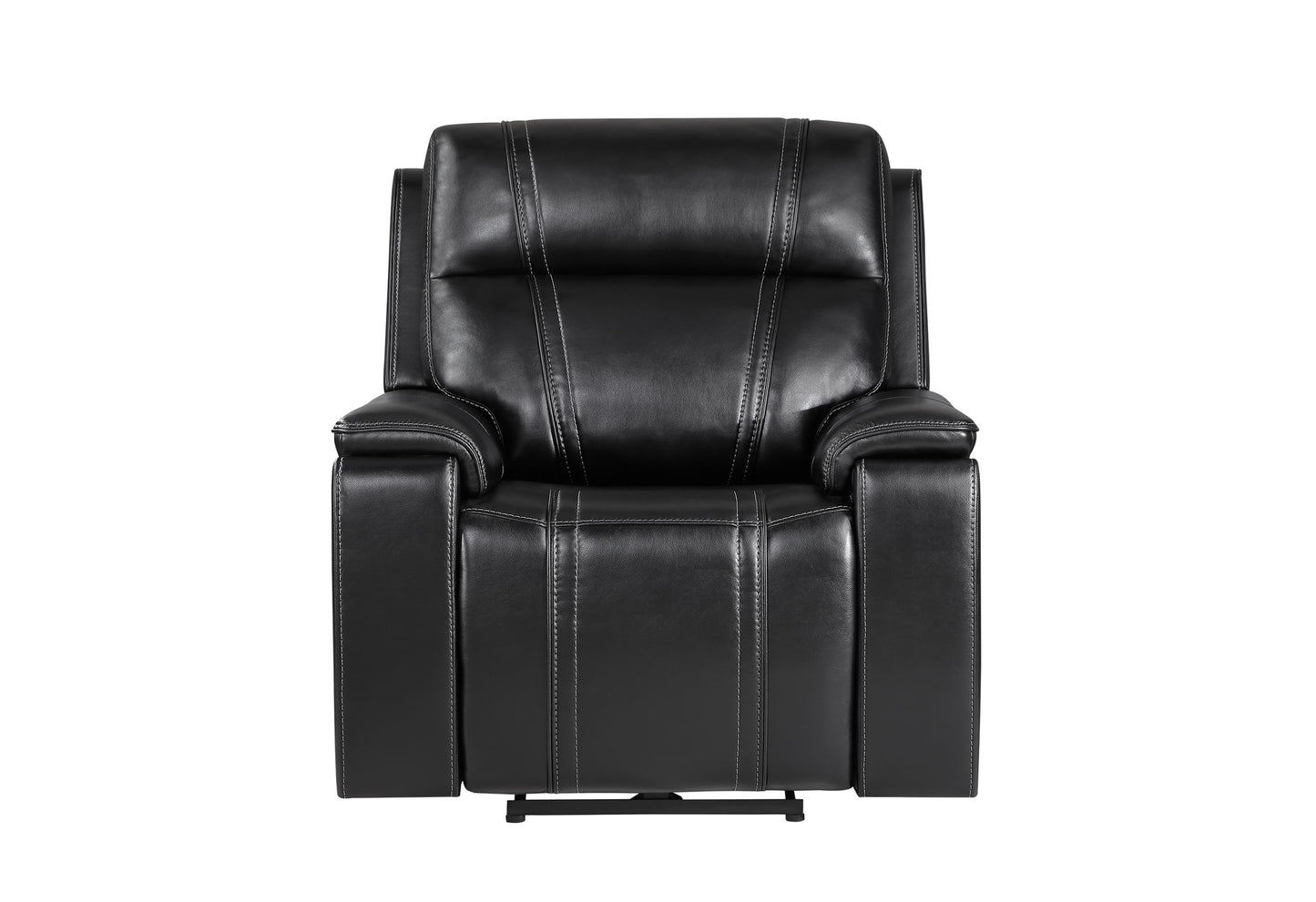 U8880 - Power Reclining Sofa / Power Console Reclining Loveseat / Power Recliner - Black