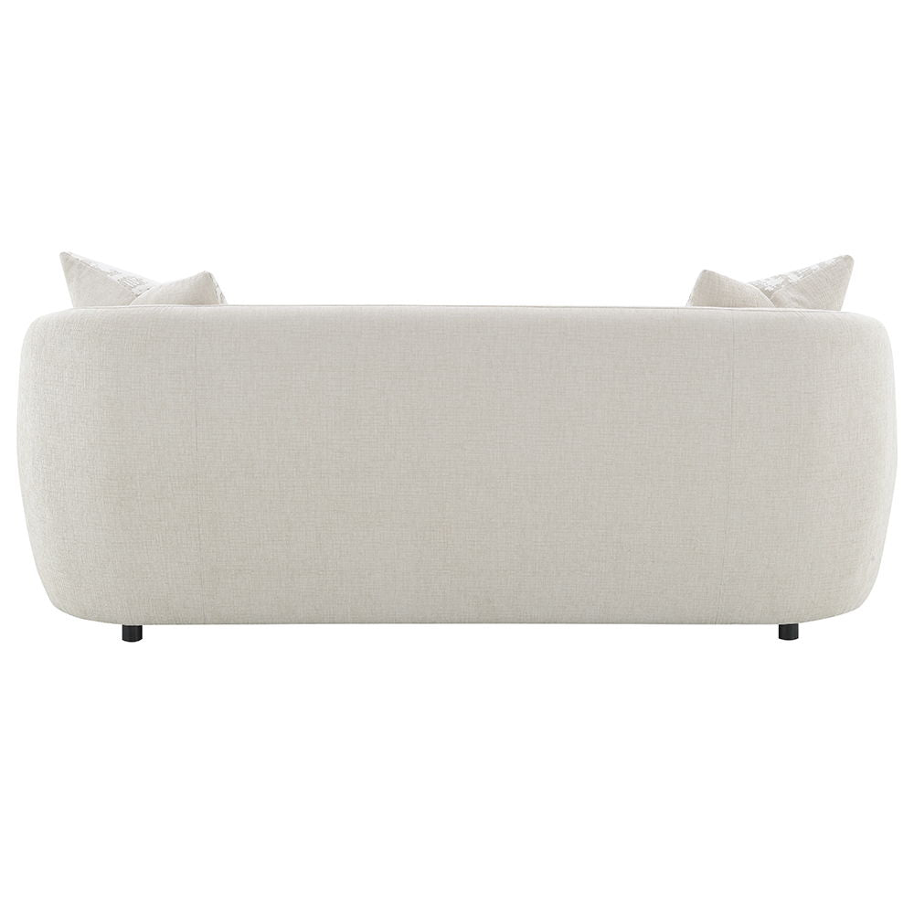 Etienne - Sofa With 3 Pillows - Beige Linen