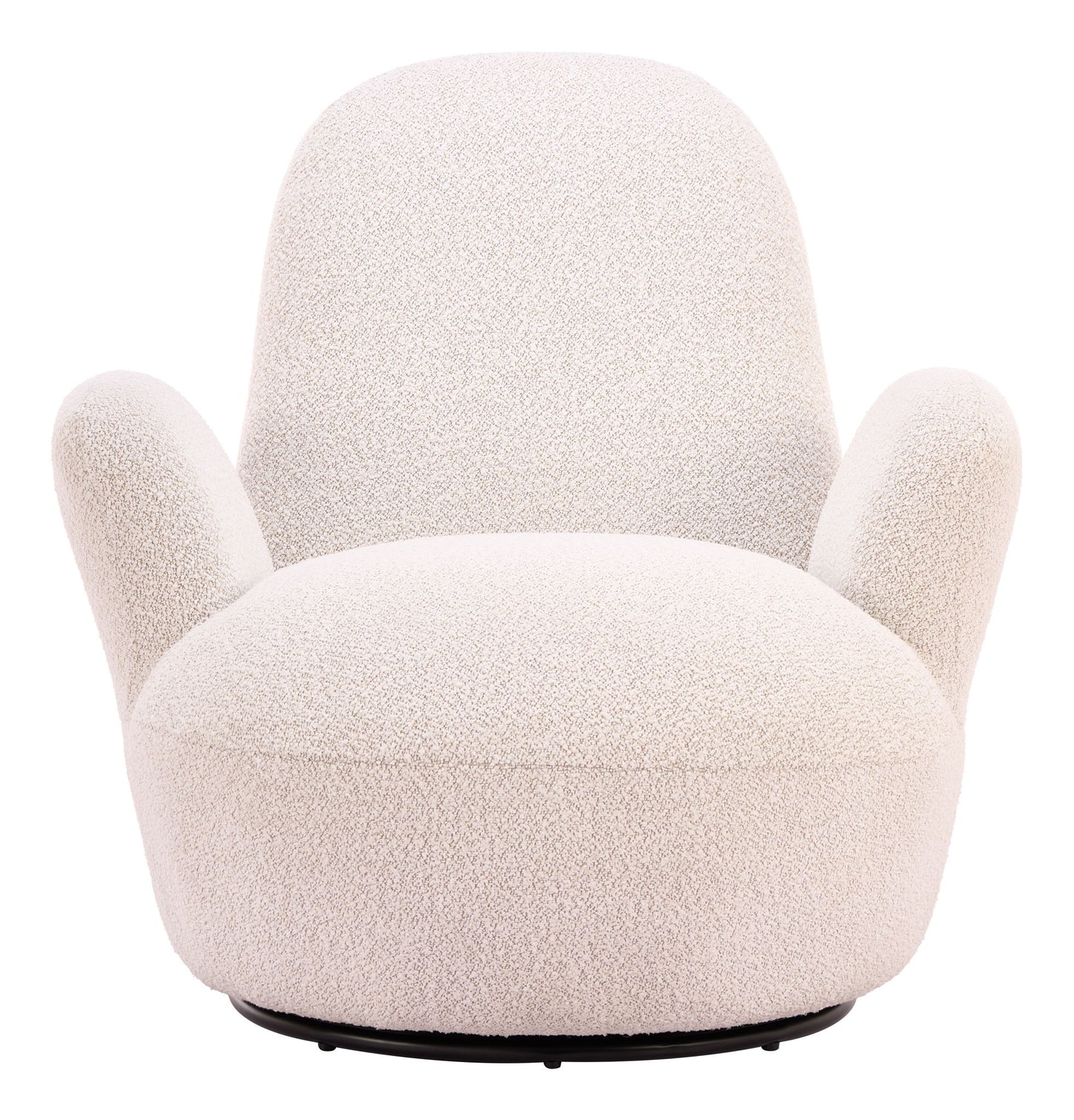 Lunet - Swivel Chair - White