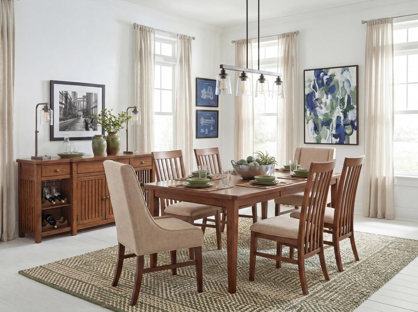 Langley - Credenza - Tawny Brown