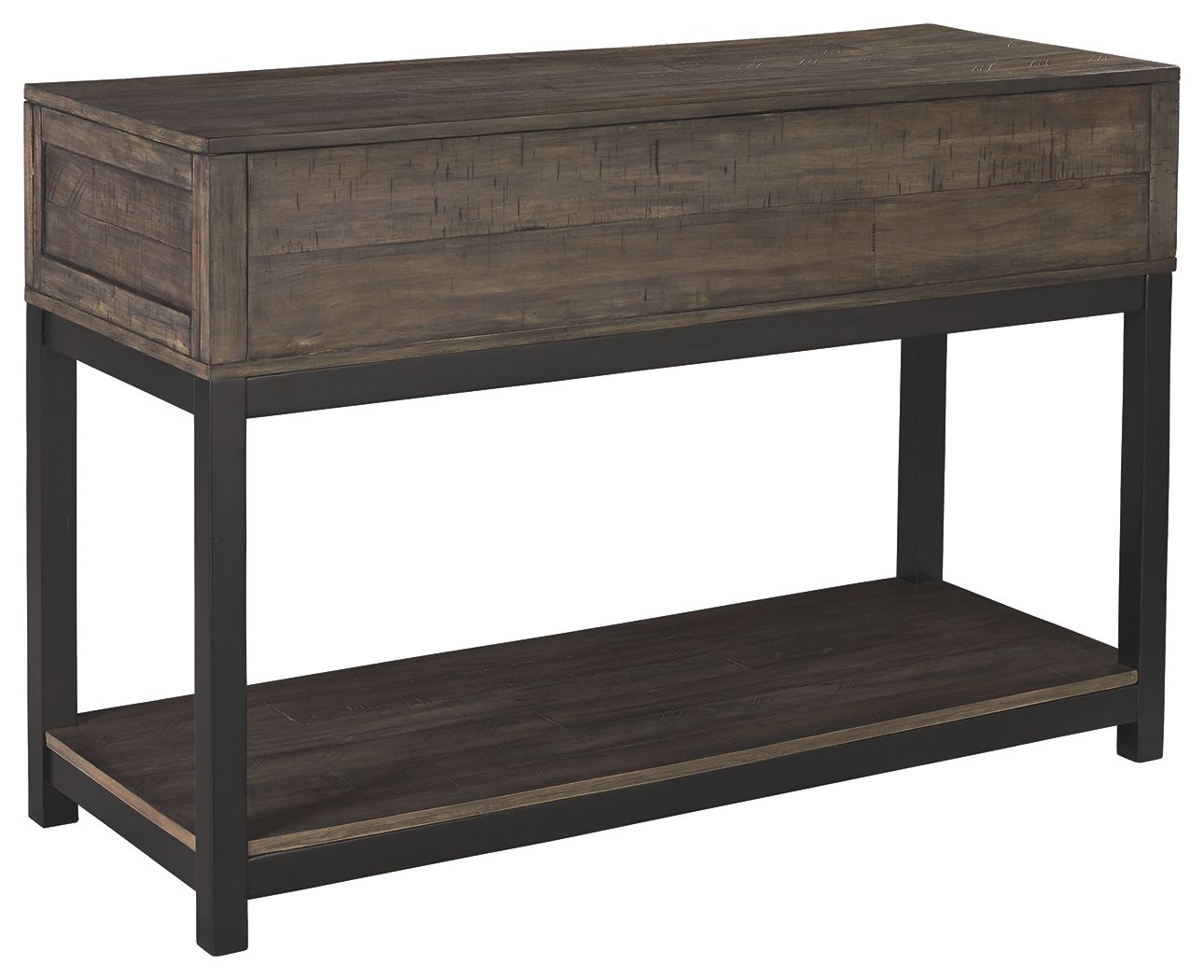Johurst - Sofa Table - Grayish Brown