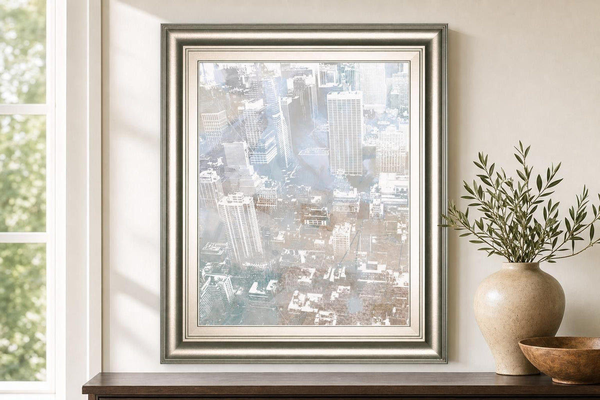 22x26 Empire View II By DanMeneely - Silver
