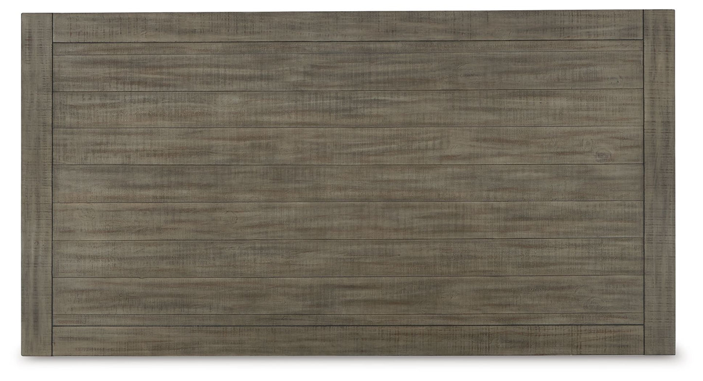 Krystanza - Rectangular Dining Room Table - Weathered Gray